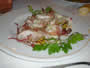 Bild 111/167: Polenta unter dem Lardo am Teller lassen 