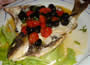 Bild 20/167: Brasse mit Oliven und Tomaten, geeignet 