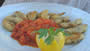 Bild 57/167: Froschschenkel mit Tomatensosse, geeignet 